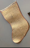 Burlap Christmas Stockings